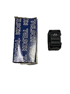 Botão Interruptor Vidro Elétrico Dianteiro Direito D20 Bonanza Monza Ipanema Opala Marca KOSTAL 3836550 Possui Logo GM