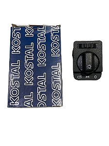 Chave Interruptor de Luz Rotativa GM Corsa 94 a 05 Classic 92 a 05 Omega Suprema 93 a 96 Kostal GM 93276217 C/Reostato