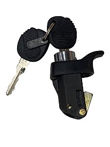 Fechadura Tampa Motor Com Chave Reserva VW Kombi 97 a 14 Original VW 237827503 Nova de Época