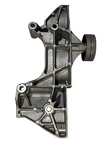 Suporte Compressor Alternador VW Gol 12/ Voyage 12/ Fox 10/ Saveiro 12/ Polo 12/15 Original VW 030145167J Novo de Época