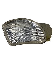 Lanterna Pisca Seta Cristal Dianteira Lado Direito VW Logus Pointer 1993 a 1996 Original CIBIÉ 0448741 Novo de Época