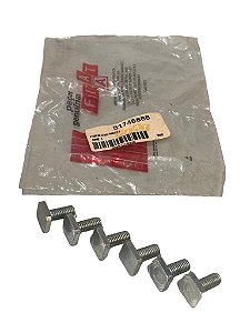 Kit 6 Parafuso M6x12 do Para-lamas Fiat Doblò Idea Novo Uno Palio Strada Original FIAT 51746888 Novo de Época