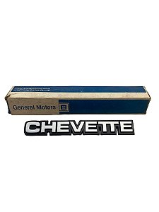 Emblema Chevette do Para-Lama Dianteiro do GM Chevette de 1982 a 1987 e 1993 Original GM 94623170 Novo de Época