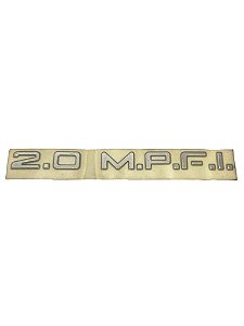 Emblema 2.0 MPFI da Porta Dianteira do GM Astra de 1995 a 1996 e Vectra A de 1994 a 1996 Original GM 93225804 Novo