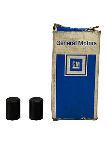 Par Botão Compressão da Alavanca do Freio de Mão do GM Opala Caravan Chevette Kadett Monza Ipanema Original GM 02865715