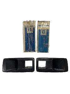 Par Maçaneta Externa Porta GM Opala Caravan 85 a 92 Original GM 94644884 / 94644883 Novo de Época