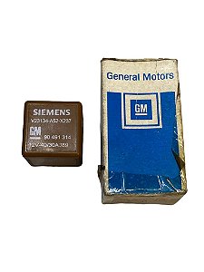 Rele Auxiliar Ventoinha 12V 5 Terminais do GM Astra Corsa Celta Vectra Zafira Montana Meriva Original GM 90491314 Novo