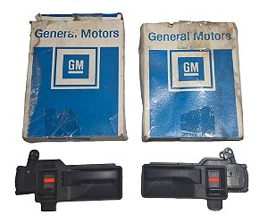 Par Maçaneta Interna da Porta GM Monza Kadett Ipanema 85 a 98 Original GM 52280798 Nova de Época