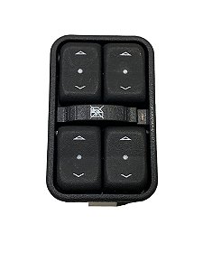 Botão Interruptor Vidro Elétrico Porta Motorista GM Astra Zafira Corsa Celta Prisma e Meriva GM 93350575 IM 33400