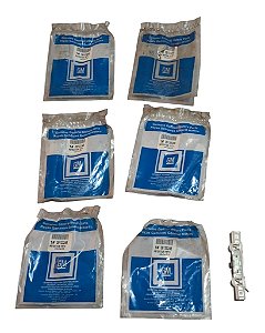 Kit 6 Retentor Presilha do Friso do Teto GM Astra 1999 até 2011 Original GM 09133248 Novos de Época