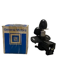 Cilindro Fechadura Botao Porta Malas com 2 Chaves GM Vectra 1997 até 2005 Original GM 93248217 Novo de Época
