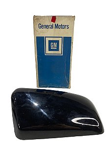 Cobertura de Espelho Retrovisor Preta Lado Direito LD GM Opala 1991 até 1992 Monza 91/93 Original GM 5013866 52262612
