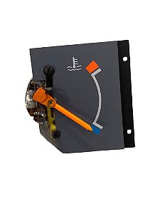 Indicador de Temperatura no Painel GM Monza Tubarão SLE GLS 1994 até 1996 Original GM 93226566 Novo de Época