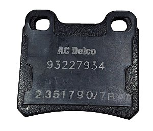 Pastilha Freio Traseiro GM Vectra A 2.0 2.2 8V 16V 1993 até 1996 Original GM 93227934 Novo de Época