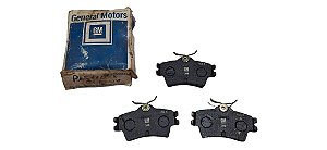 Jogo de 3 Pastilhas de Freio Traseiras GM Opala 2P 4P Caravan 1991 até 1992 Original GM 93209348 Novos de Época