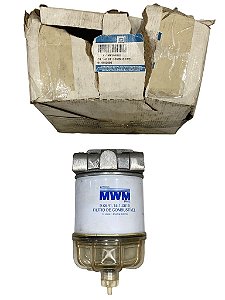 Conjunto do Filtro Combustível Separador de Água Racor Completo Agrale Ford GM Silverado MF VW Valtra Original GM Novo
