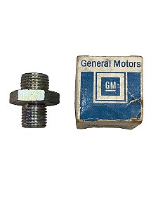 Conector da Mangueira de Pressão na Bomba da Direção Hidráulica GM ACD10 ACD20 AC40 Bonanza Original GM 52262668