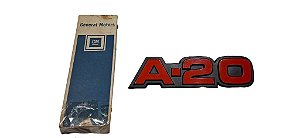 Emblema A20 Tampa Traseira GM Veraneio A20 Original GM 94629981 Novo de Época