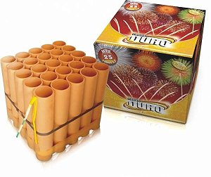 Kit  Morteiro 25 Tubos 2,5 plg