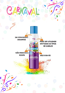 TINTA DE CABELO COLORIDA SPRAY
