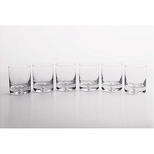 Jogo de 06 copos bola Whisky