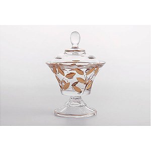 Bomboniére toda em Cristal Gold