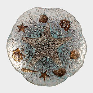 CENTRO DE MESA SULTAN SEA LIFE REAL SILVER