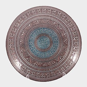 CENTRO DE MESA VAN COBRE COM FUME