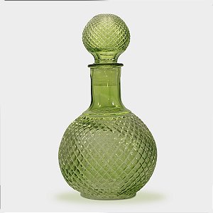 GARRAFA COLORIDA BICO DE JACA VERDE