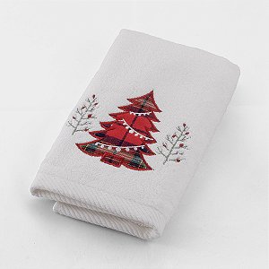 TOALHA ROSTO ÁRVORE VERMELHA