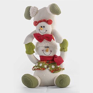 BONECO NEVE COM CACHECOL