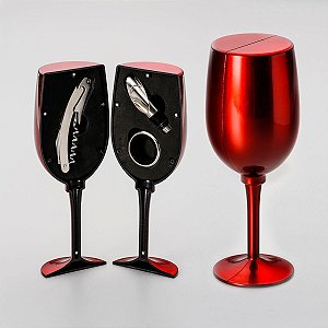 JOGO BAR – TAÇA, FUNIL, ABRIDOR E ANEL