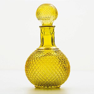 GARRAFA ORNAMENTAL BICO DE JACA AMARELA 1 LITRO