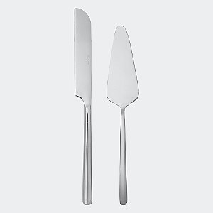 Conjunto 2 Peças para Bolo Viena em Aço Inox