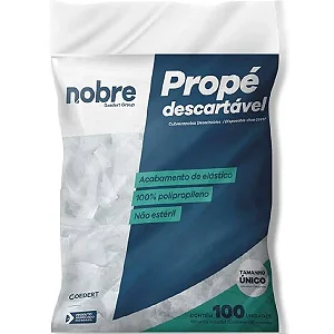 Propé  Protetor dos Pés Descartável - 100 unid. - Nobre