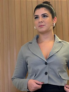 Blazer cropped Mariana