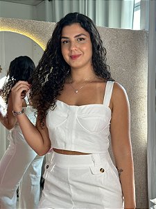 Conjunto Jasmin Branco