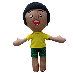 Pelucia Dan Mundo Bita Grande Colorido Presente Coleção Fofo