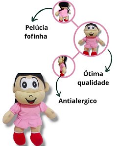 Turma Da Mônica Rosinha Colecionável Perfeita Linda Fofa