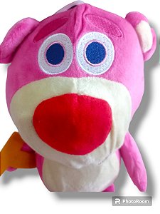 Boneco Lotso Toy Story Pelucia Urso Ursinho Do Mal Roxo
