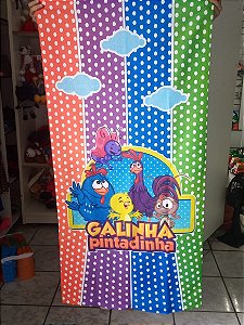 Toalha da turma da Galinha Pintainha