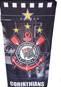 Toalha de praia do corinthians