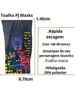 Toalha do pj marks