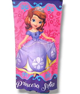 Toalha da pricesinha sofia de praia