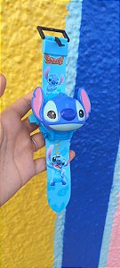 Relógio Stitch Projetor Imagens Digital Infantil Stitch