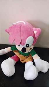 Sonic rosa Rose 26cm pelucia ,music
