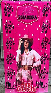 Toalha Boiadeira Ana Castela, cores vivas e vibrantes