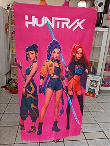 Toalha 1.40x 0.70 K pop ,Huntrix