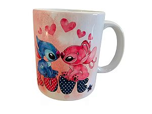 Caneca Stitch e Angel