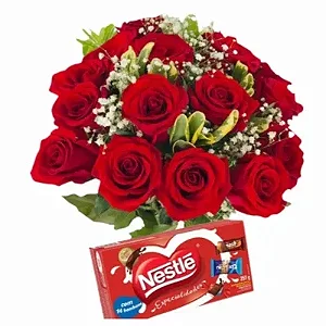 Buque Inspiração com Caixa Bombom Nestle